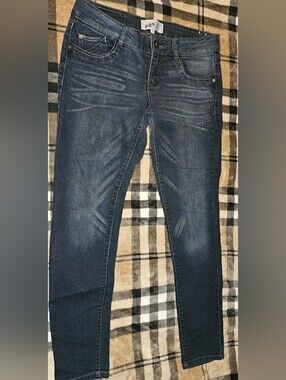 Jolt Dark Blue Skinny Jeans Junior 9